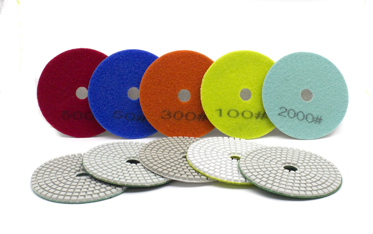 Алмазний гнучкий шліфувальний круг. Черепашка D-125мм. зерно #500