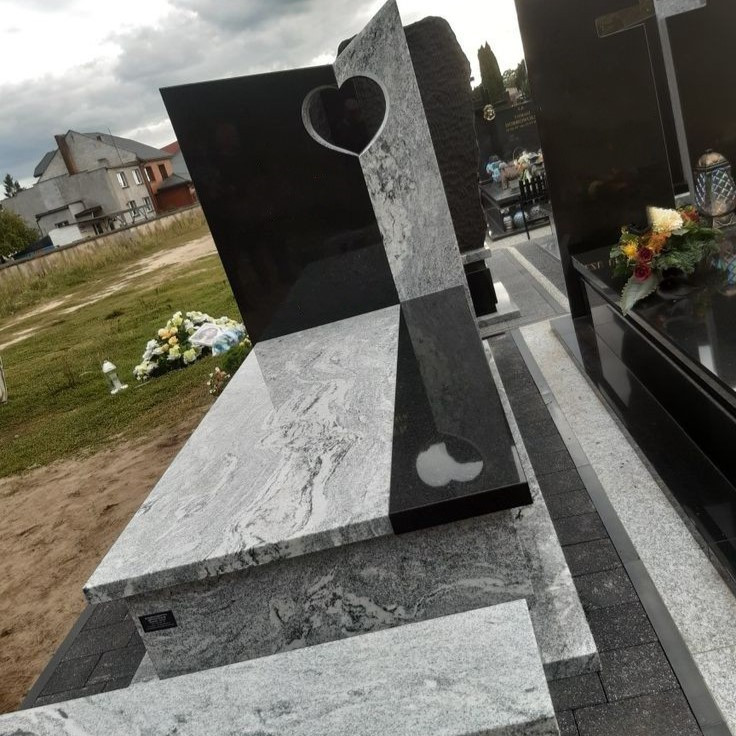 Європейський гранітний пам ятник "Симфонія Контура" 1000*2000