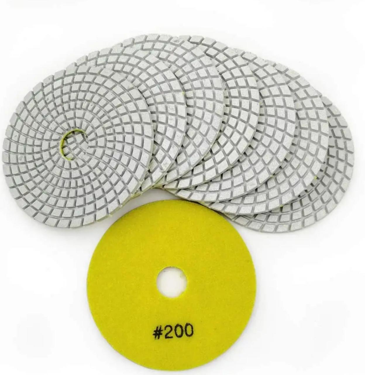 Круг алмазний шліфувальний гнучкий черепашка 100 мм P120 Orion