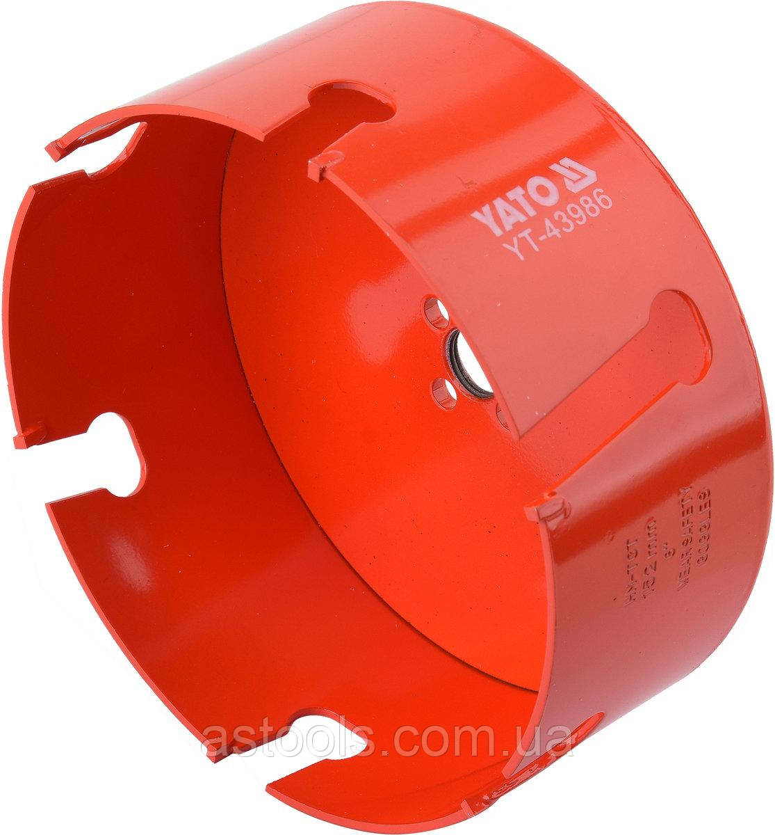 Диск відрізний алмазний по гресу, кераміці "TURBO" YATO Ø=230x2x10x22.2 мм,в мокр.і сух. режимі [25]