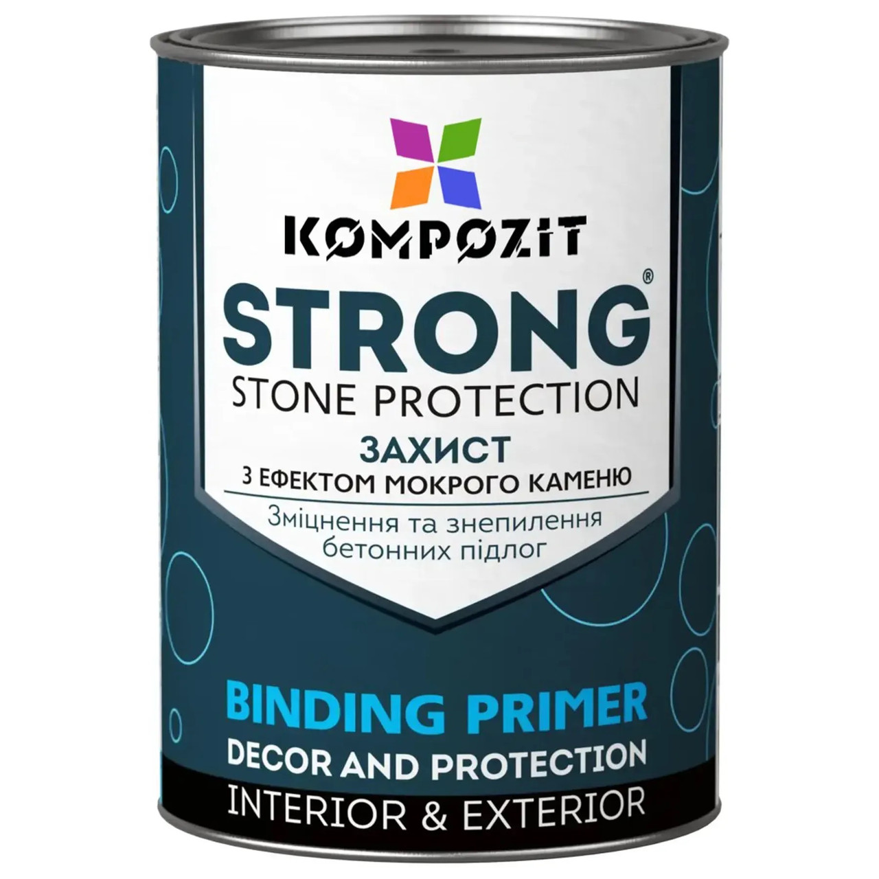 Kompozit Strong - ґрунтовка для бетону, захист з ефектом мокрого каменю, 20 л
