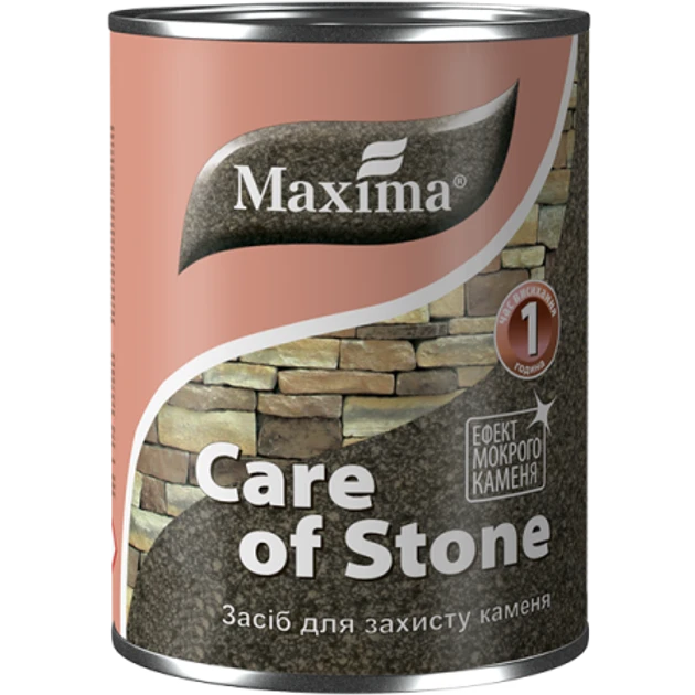 Засіб захисту каменю Maxima Глянцевий 0.7 кг надійний захист і ефектний блиск поверхні