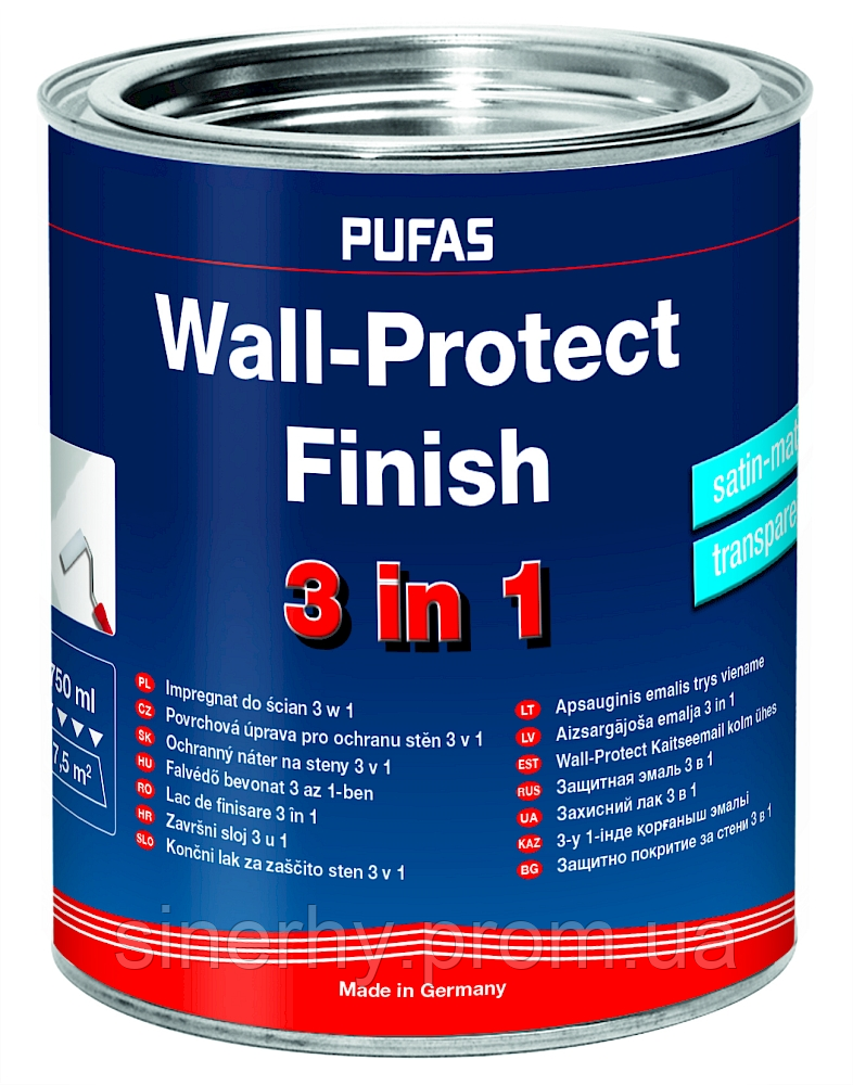 PUFAS Wall-Protect Захисна емаль 3 в 1